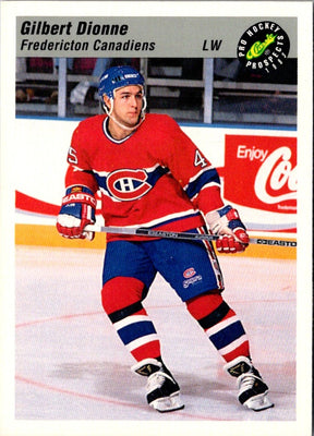 1993 Classic Pro Prospects Gilbert Dionne #87