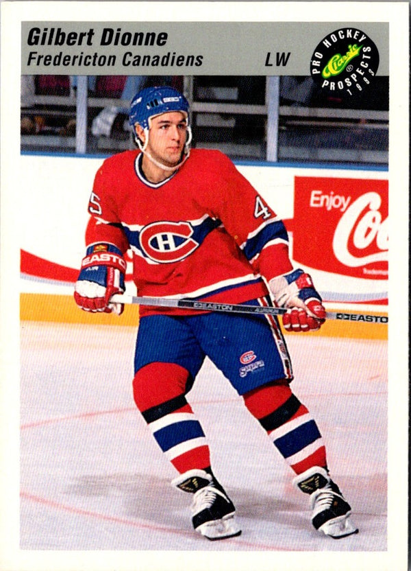 1993 Classic Pro Prospects Gilbert Dionne #87