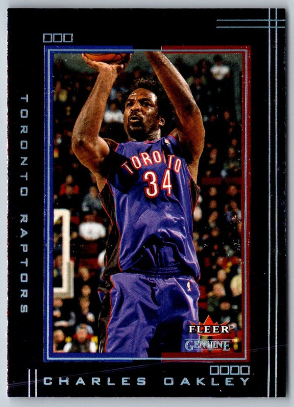 2001 Fleer Genuine Charles Oakley #112