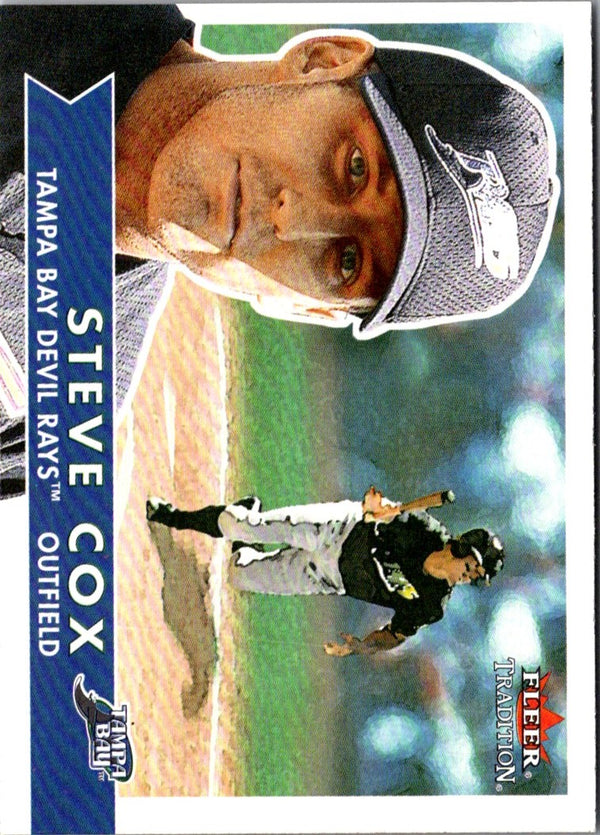 2001 Fleer Tradition Steve Cox #44