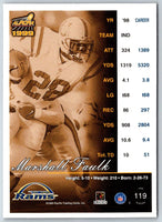 1999 Pacific Aurora Marshall Faulk #119
