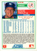 1988 Score Steve Trout #342