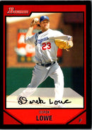2007 Bowman Derek Lowe