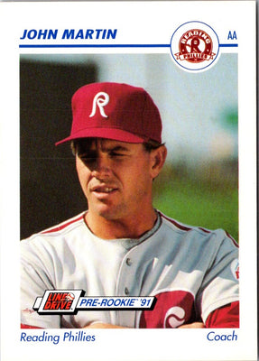 1991 Line Drive AA John A. Martin #509