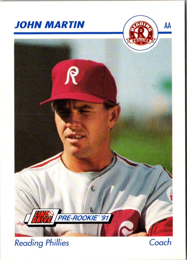 1991 Line Drive AA John A. Martin #509