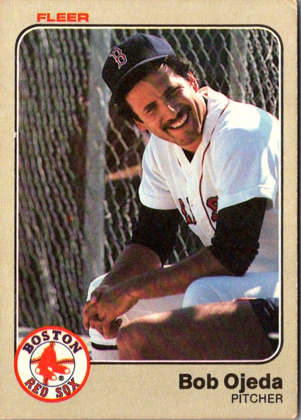 1983 Fleer Bob Ojeda #190