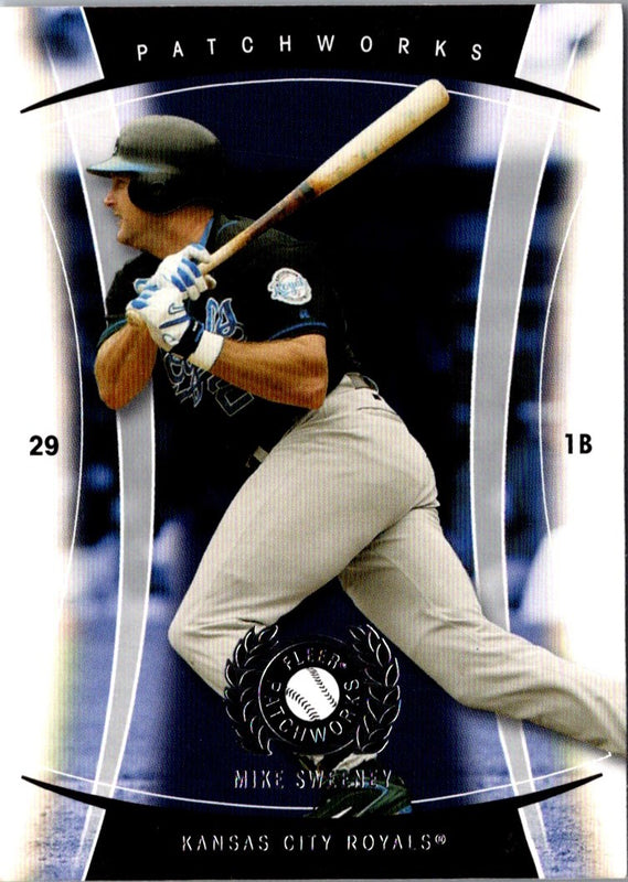 2005 Fleer Patchworks Mike Sweeney #26
