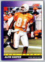 1991 Score Alvin Harper #589