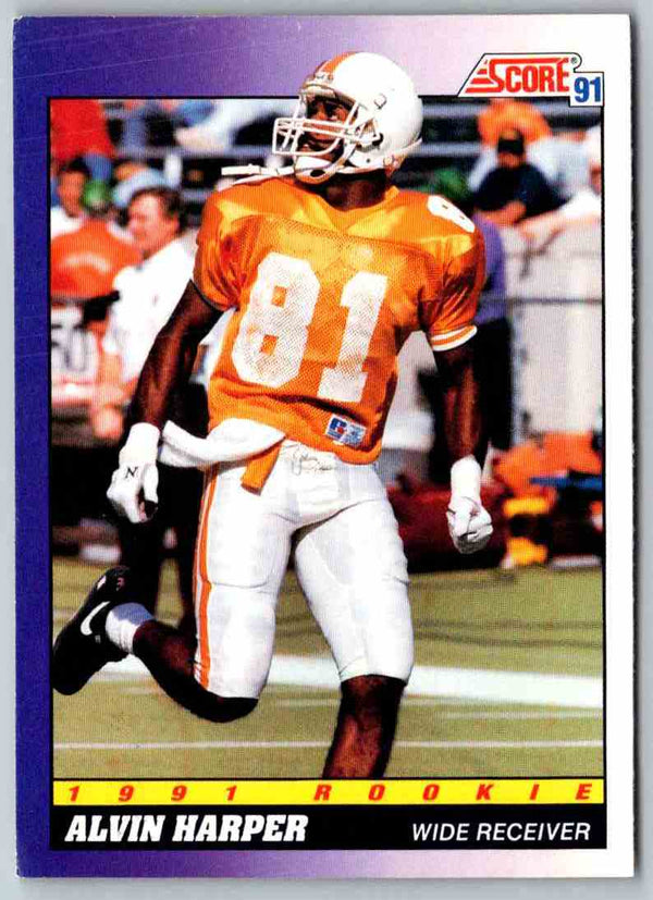 1991 Score Alvin Harper #589