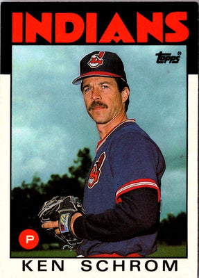 1986 Topps Traded Ken Schrom #100T