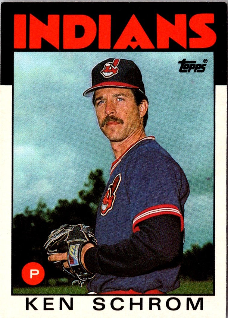 1986 Topps Traded Ken Schrom