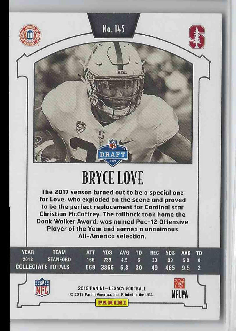 2019 Legacy Bryce Love