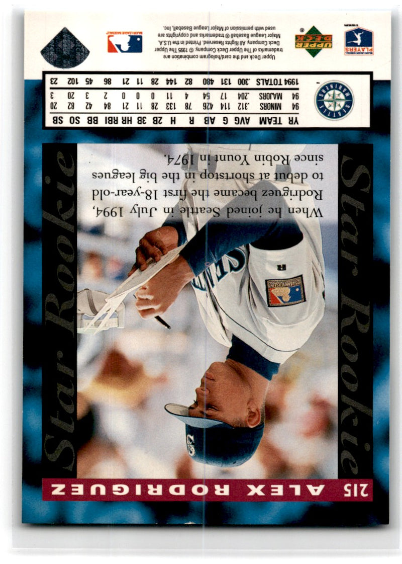 1995 Upper Deck Alex Rodriguez