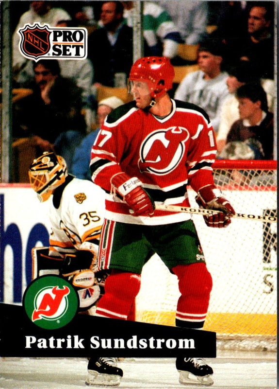 1991 Pro Set Patrik Sundstrom #141
