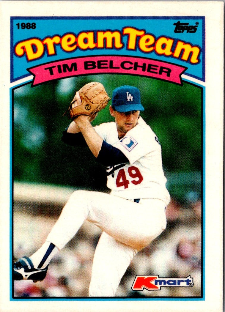 1989 Topps Kmart Dream Team Tim Belcher