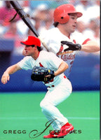 1993 Flair Gregg Jefferies #121