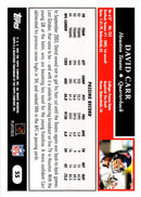 2005 Topps David Carr