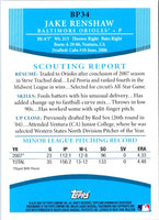 2008 Bowman Prospects Jake Renshaw #BP34