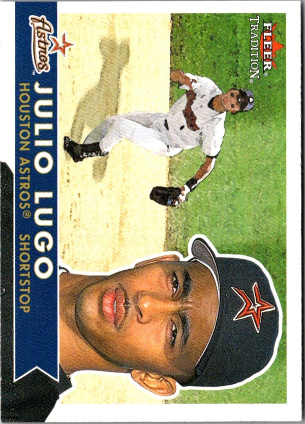 2001 Fleer Futures Julio Lugo #216