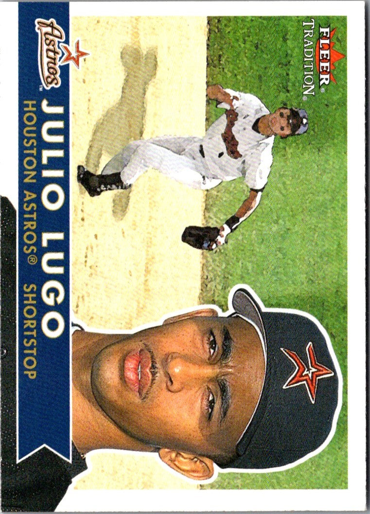 2001 Fleer Futures Julio Lugo