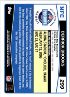 2006 Topps Derrick Brooks #299