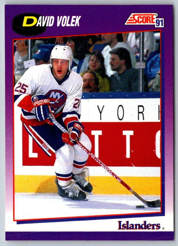 1991 Score David Volek #88