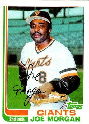 1982 Topps Joe Morgan #754