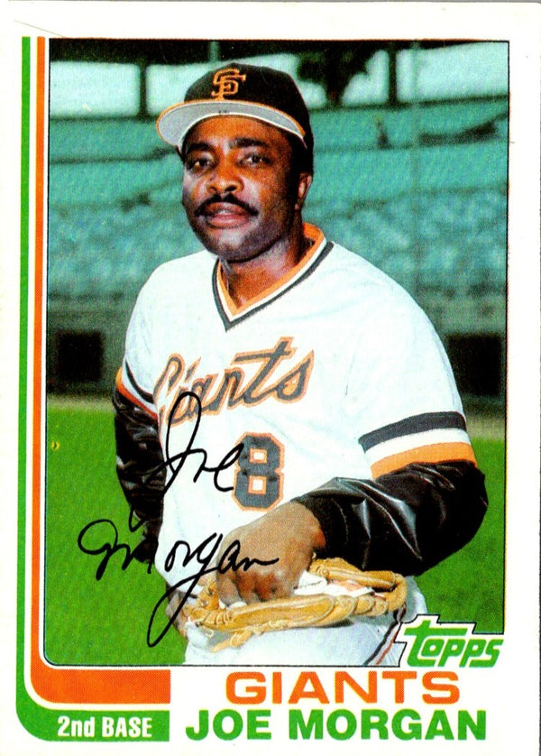 1982 Topps Joe Morgan #754