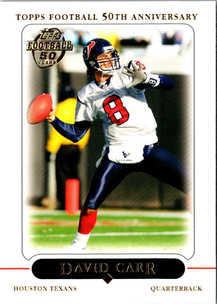 2005 Topps David Carr