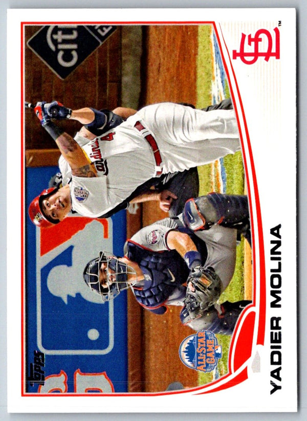 2013 Topps Update Emerald Yadier Molina #US142