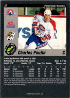 1993 Classic Pro Prospects Charles Poulin #27