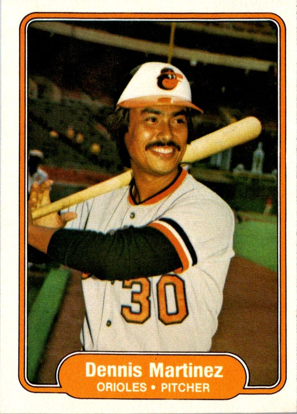 1982 Fleer Dennis Martinez #170