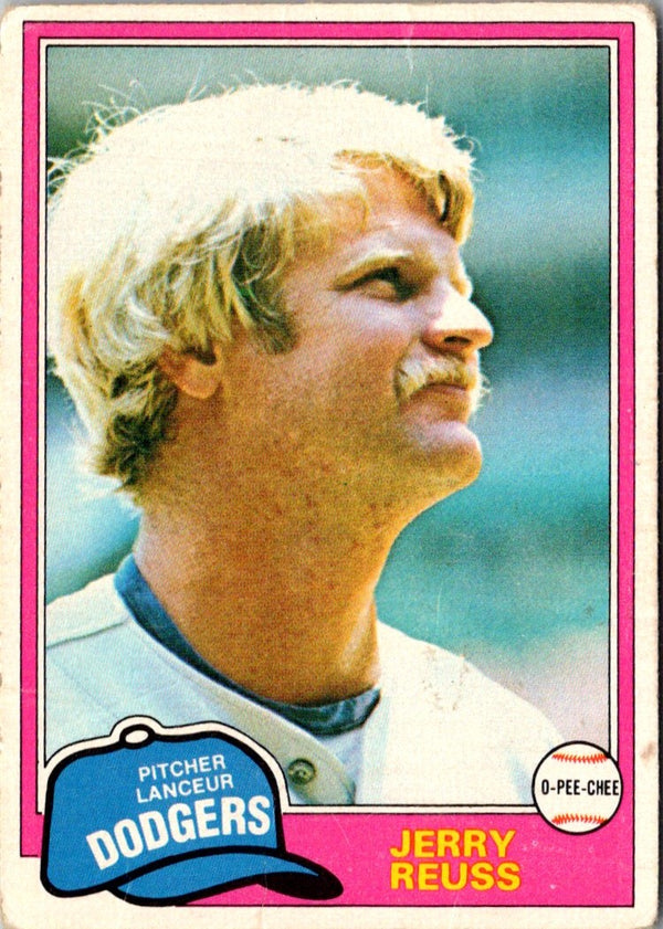 1981 O-Pee-Chee Jerry Reuss #153