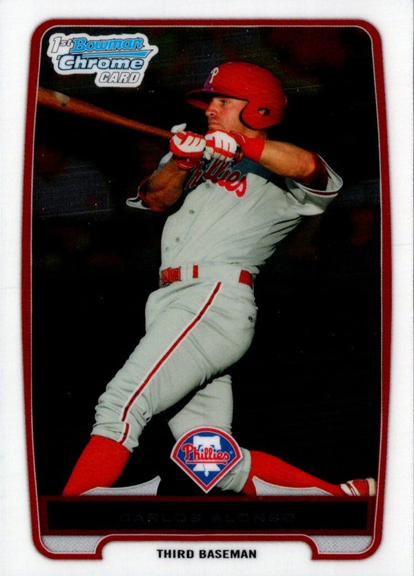 2012 Bowman Chrome Prospects Carlos Alonso #BCP210