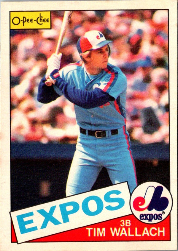 1985 O-Pee-Chee Tim Wallach #3