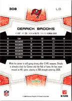 2008 Score Super Bowl XLIII Derrick Brooks #308