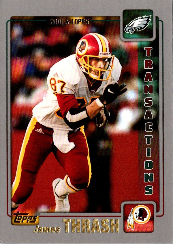 2001 Topps James Thrash #72