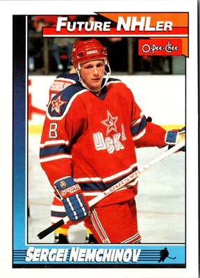1991 O-Pee-Chee Sergei Nemchinov #514