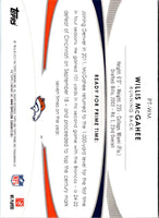 2012 Topps Prime Primetimers Willis McGahee #PT-WM