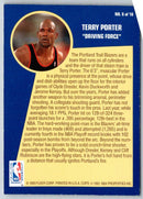 1992 Fleer Sharpshooters Terry Porter