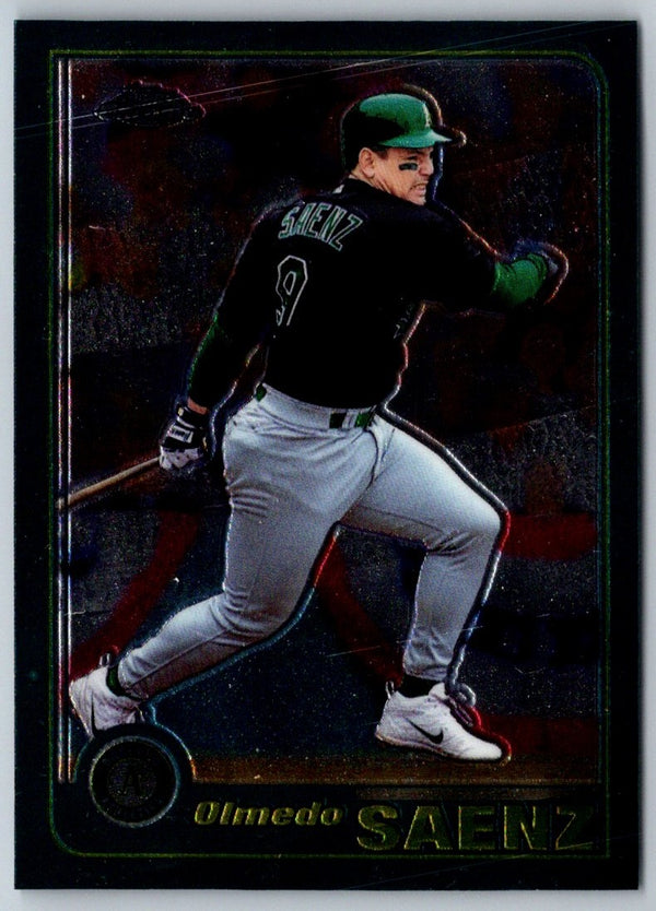 2001 Topps Chrome Olmedo Saenz #400