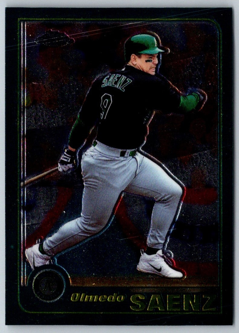 2001 Topps Chrome Olmedo Saenz