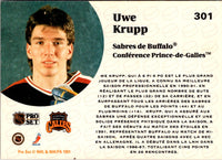 1991 Pro Set French Uwe Krupp #301