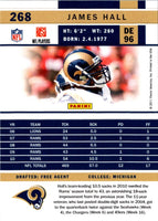 2011 Score James Hall #268