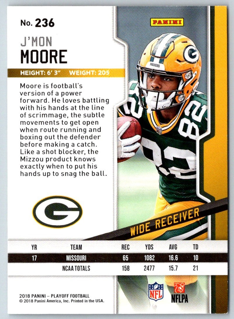 2018 Panini Playoff J'Mon Moore