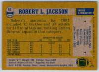 1982 Topps Robert L. Jackson #65