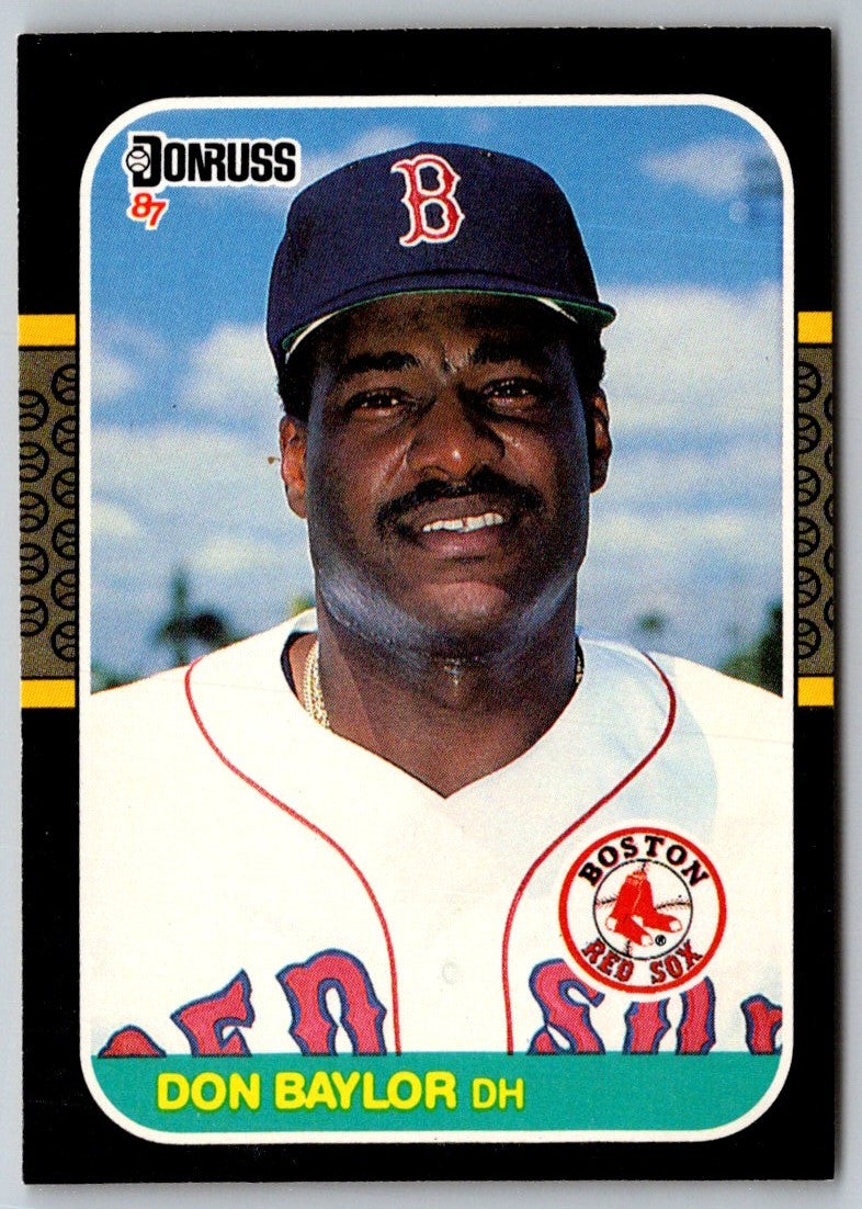 1987 Donruss Don Baylor