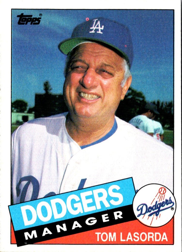 1985 Topps Tom Lasorda #601