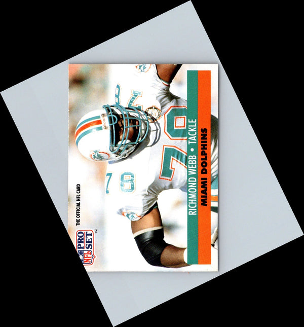 1991 Pro Set Richmond Webb #214