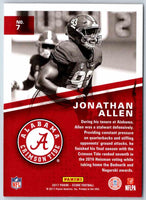 2016 Score Jonathan Allen #7